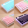 104 Keys Pudding Keycap Set – OEM Profile ABS PBT Double Shot for MX Switch Mechanical Keyboards | RGB Backlit Compatibility
