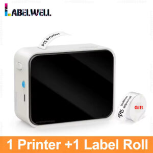 P15 Mini Thermal Label Printer – Handheld Label Maker Similar to D11/D110/D101 | Perfect for Adhesive Label Tape